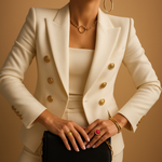 Blazer Long Élégant pour Femmes