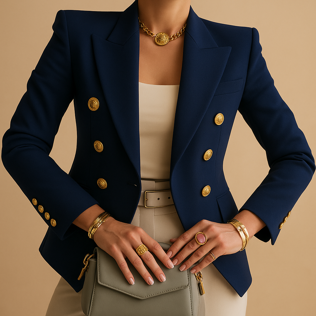 Blazer Long Élégant pour Femmes