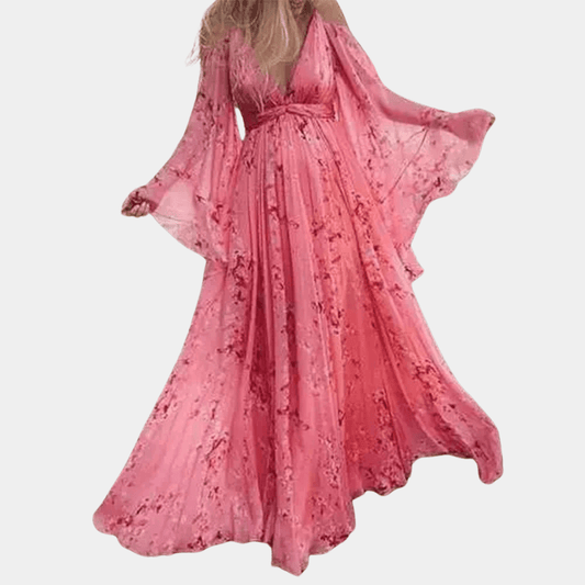 Robe Longue Imprimé Floral pour Femmes