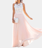 Robe Longue en Dentelle Élegante pour Femmes