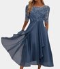 Robe Longue en Dentelle Élégante pour Femmes