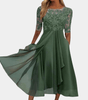 Robe Longue en Dentelle Élégante pour Femmes