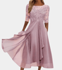 Robe Longue en Dentelle Élégante pour Femmes