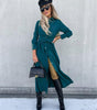 Robe Longue avec Ceinture à Nœud pour Femmes