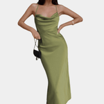 Robe Longue Énveloppante pour Femmes
