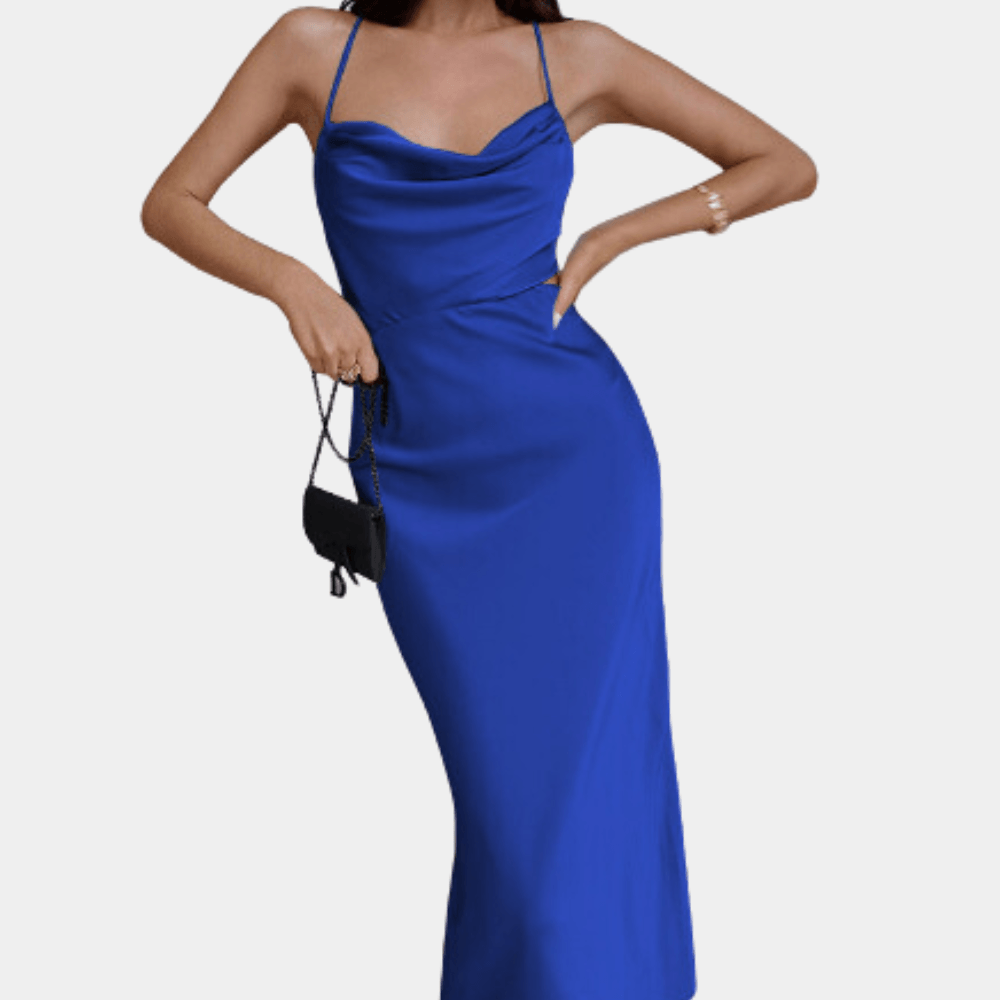 Robe Longue Énveloppante pour Femmes