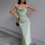 Robe Longue Énveloppante pour Femmes