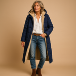 Manteau Long Matelassé pour Femmes