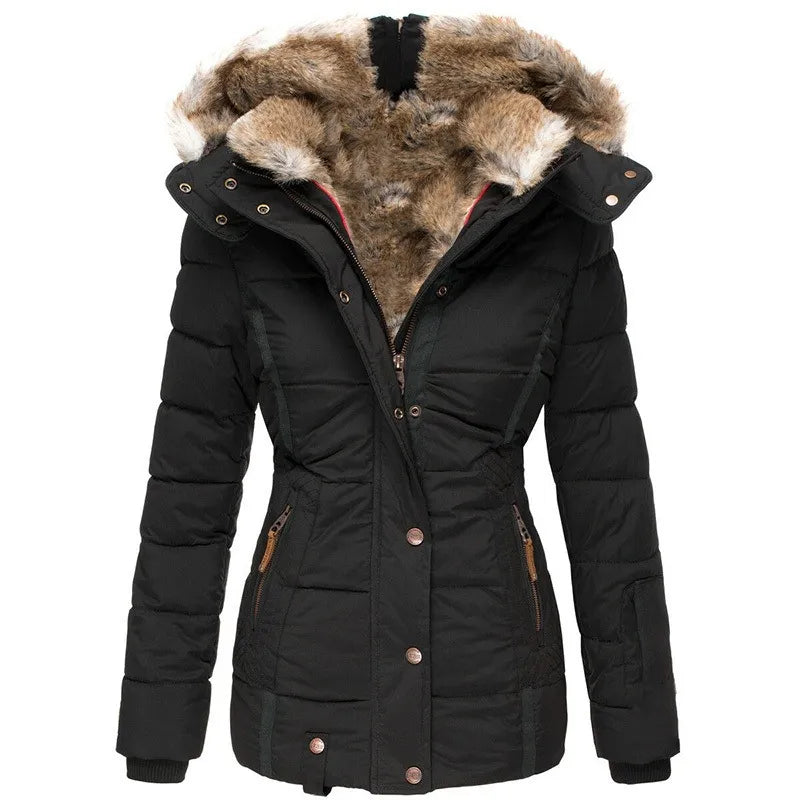Veste d'Hiver Élégante et Polyvalente pour Femmes