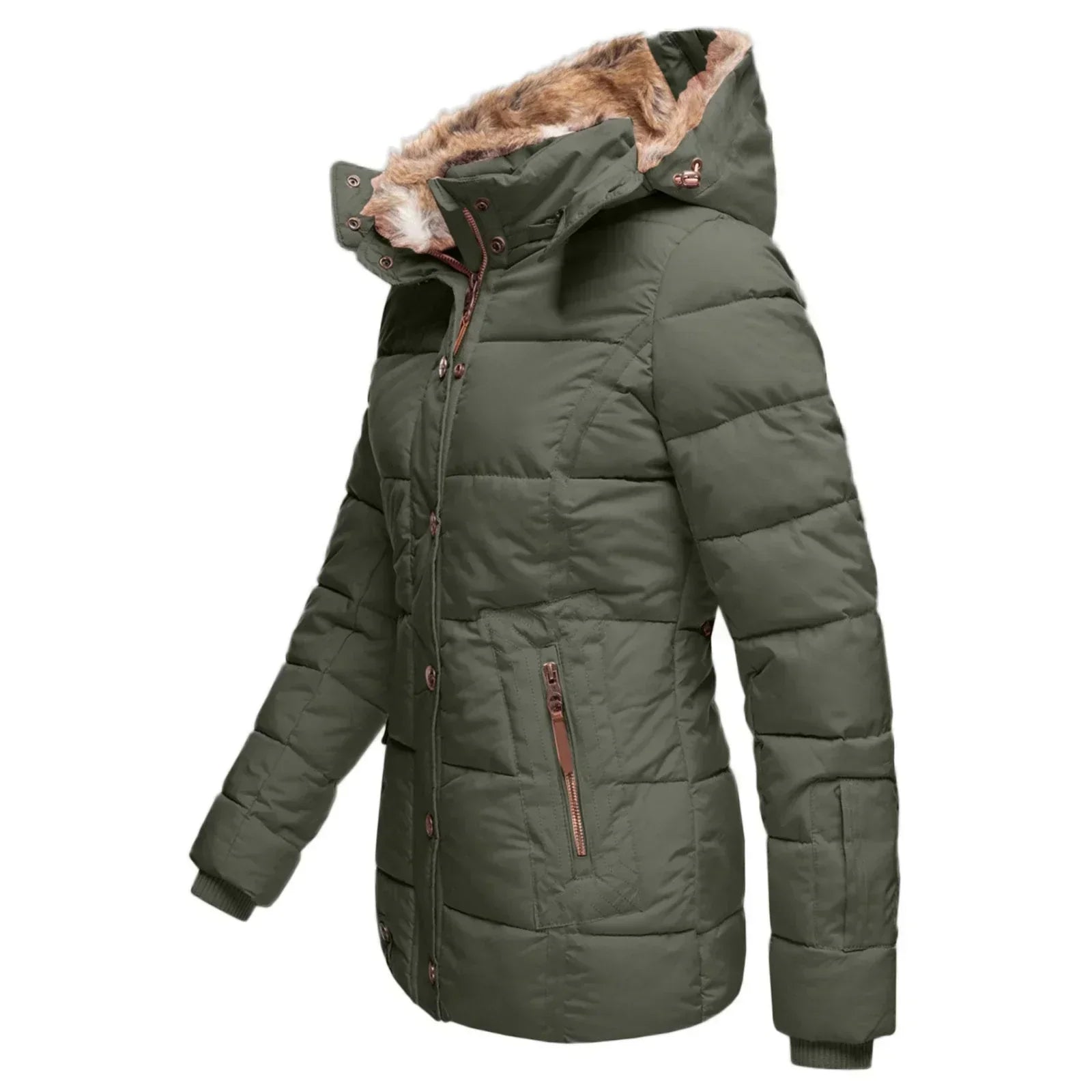 Veste d'Hiver Élégante et Polyvalente pour Femmes