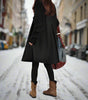 Long manteau ample en laine pour femme - Emilia Lane