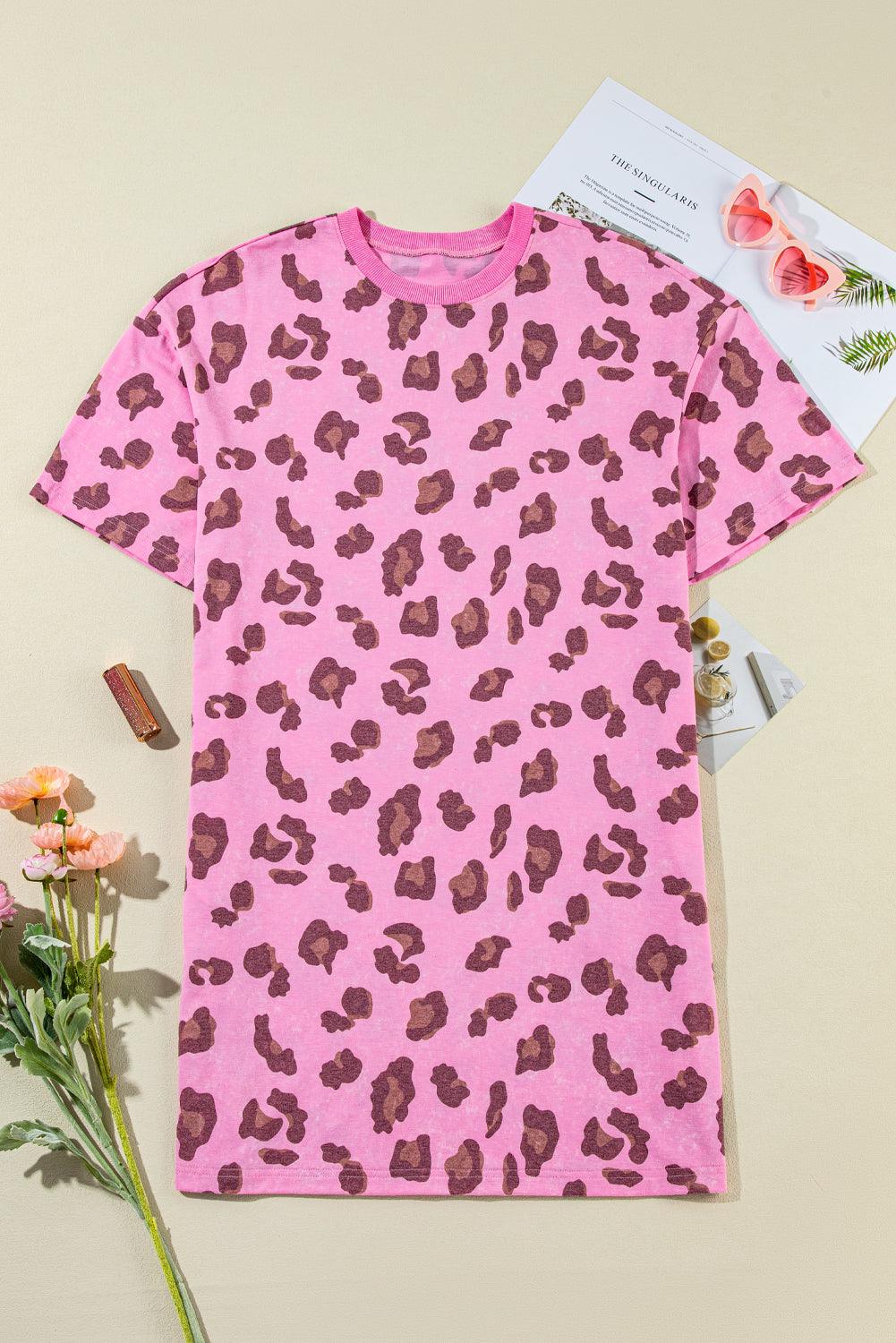 Robe Mini Léopard pour Femmes