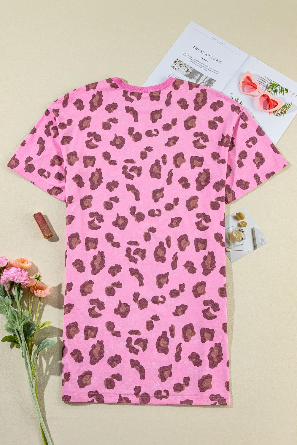 Robe Mini Léopard pour Femmes