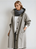 Trenchcoat Classique Imperméable pour Femmes