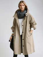 Trenchcoat Classique Imperméable pour Femmes