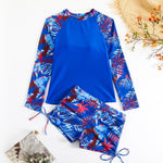 Maillot de Bain Manches Longues Taille Haute pour Femme - Emilia Lane