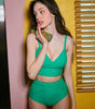Maillot de Bain Sport à Encolure en V pour Femme - Emilia Lane