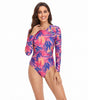 Maillot de Bain Une Pièce à Imprimé Tropical pour Femme - Emilia Lane