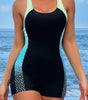 Maillot de Bain Une Pièce Sportif à Dos Renforcé pour Femme - Emilia Lane