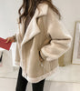 Veste en Daim Synthétique Élégante pour Femmes