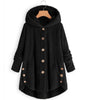 Manteau Hiver Chaud Long en Teddy pour Femmes