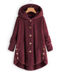 Manteau Hiver Chaud Long en Teddy pour Femmes