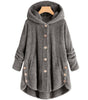 Manteau Hiver Chaud Long en Teddy pour Femmes