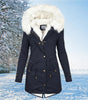 Parka Doublée en Fausse Fourrure pour Femmes