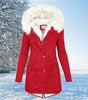 Parka Doublée en Fausse Fourrure pour Femmes