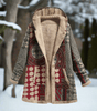 Manteau ample en mélange lin - coton pour femme - Emilia Lane
