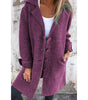 Manteau boutonné à col tailleur pour Femmes - Emilia Lane