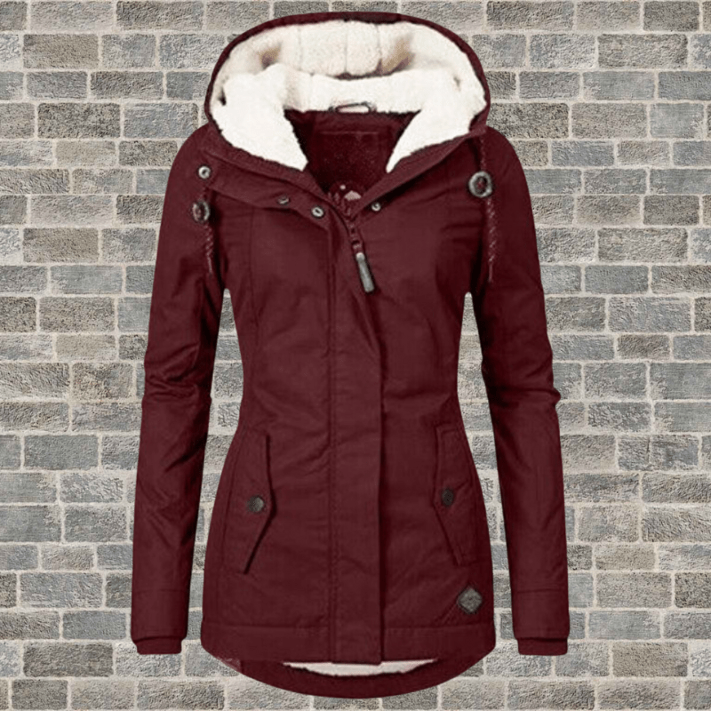 Manteau d'Hiver avec Capuche pour Femmes - Emilia Lane