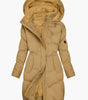 Manteau d'hiver doublé avec capuche pour femmes - Emilia Lane