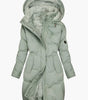 Manteau d'hiver doublé avec capuche pour femmes - Emilia Lane