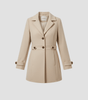 Manteau Élégant Mi - Long pour Femme - Emilia Lane