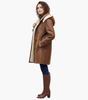 Manteau Long à Capuche et Doublure Synthétique pour Femmes - Emilia Lane