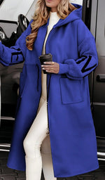 Manteau Long avec Capuche pour Femme - Emilia Lane