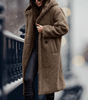 Manteau long en laine d'alpaga pour femmes - Emilia Lane