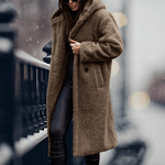 Manteau long en laine d'alpaga pour femmes - Emilia Lane