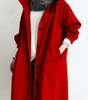 Manteau Long Oversize à Capuche pour Femme - Emilia Lane