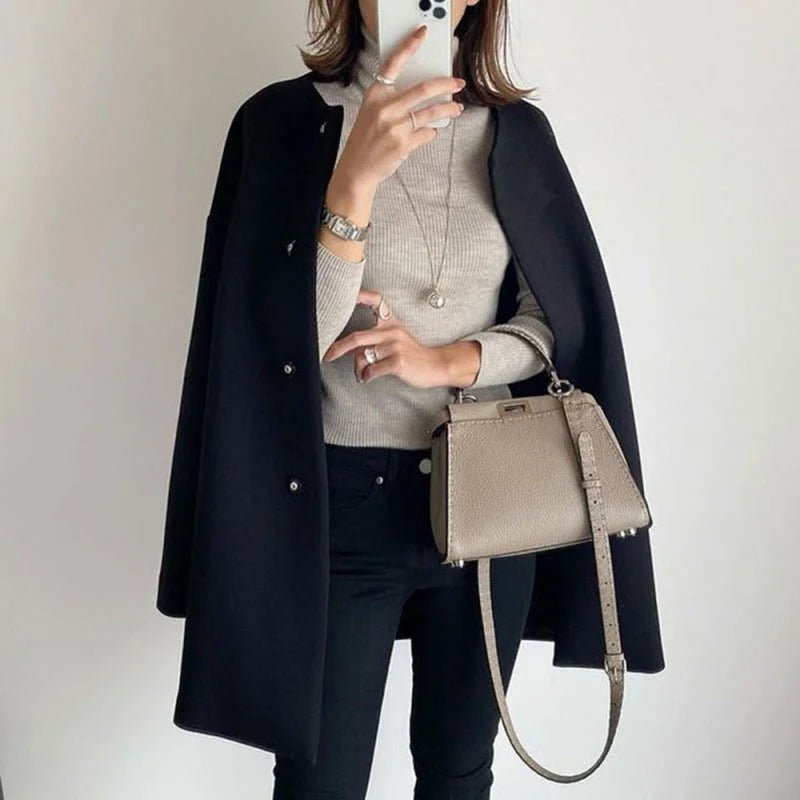 Manteau Long Oversize en Coton pour Femme - Emilia Lane