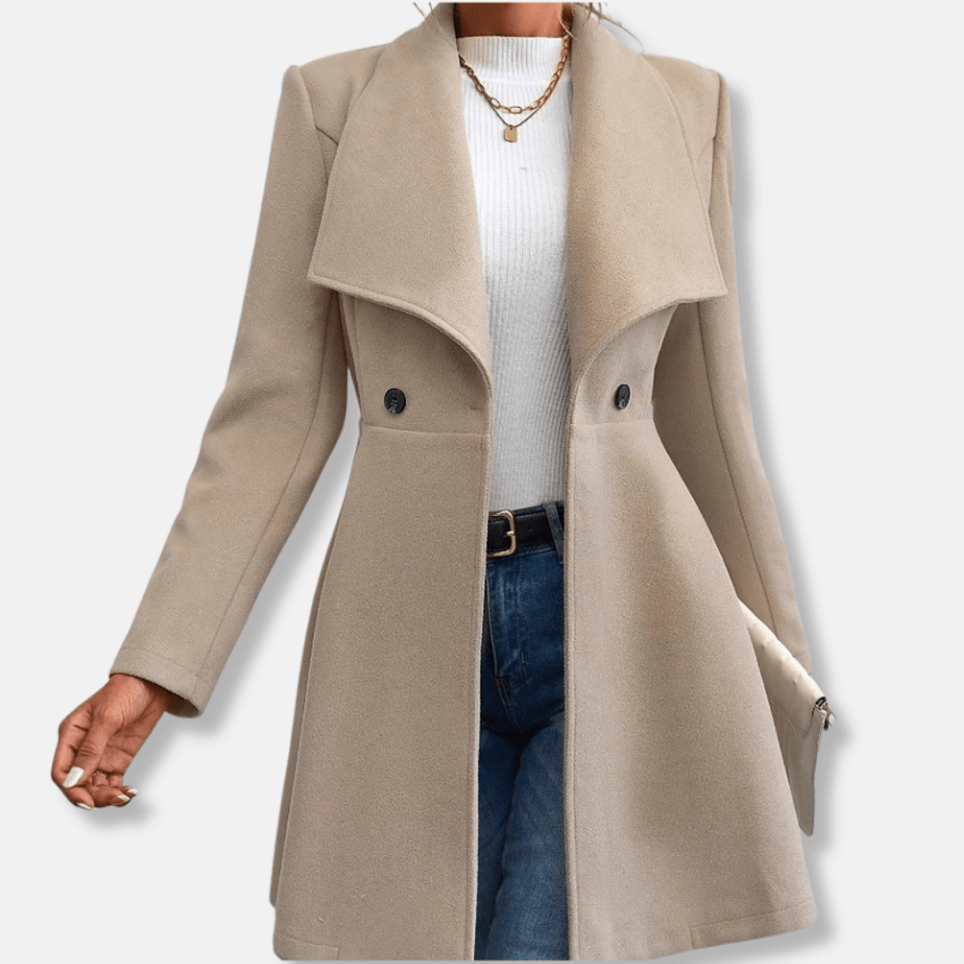 Manteau mi - longue élégant pour Femme - Emilia Lane