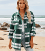 Manteau Style Flanelle à Carreaux pour Femmes - Emilia Lane