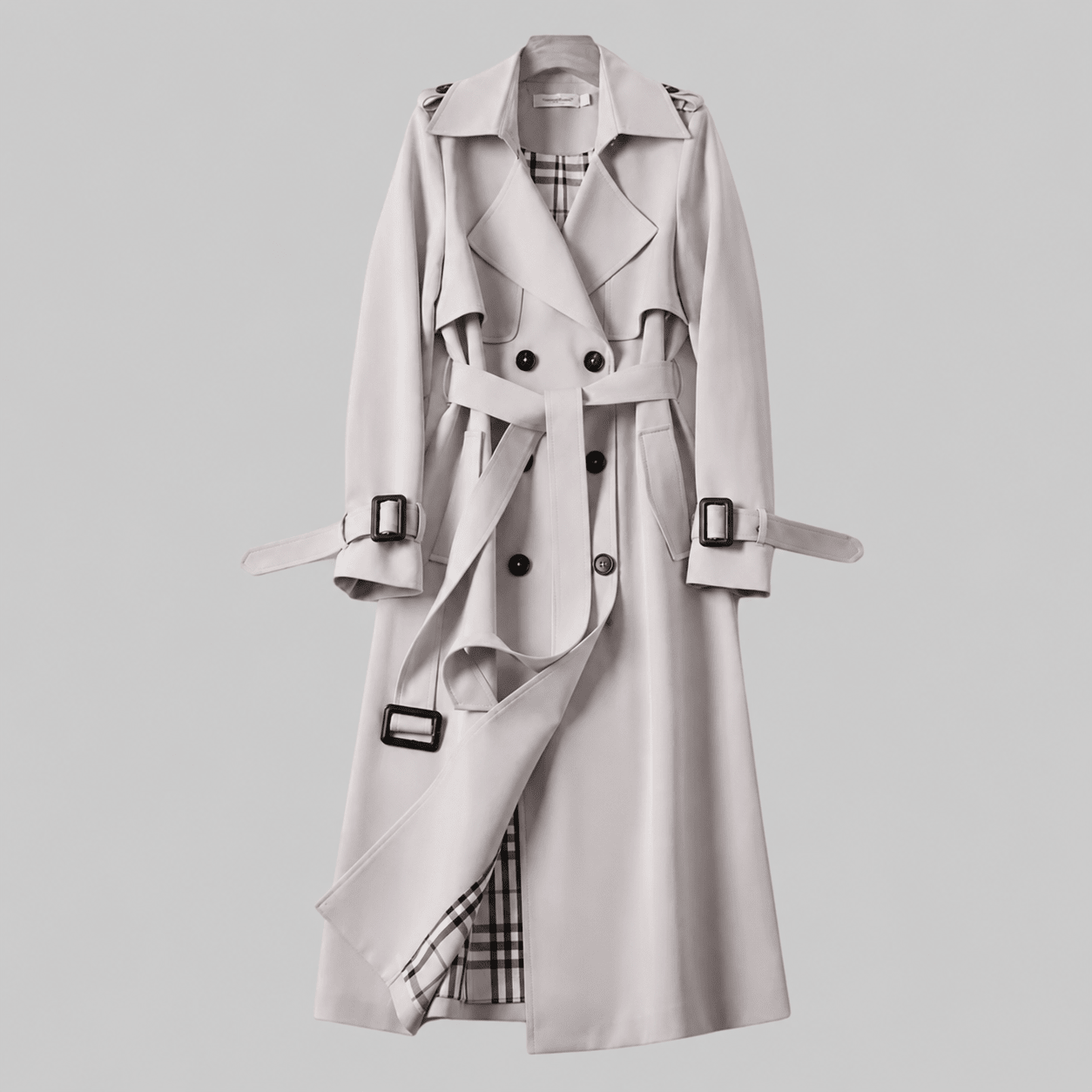 Manteau Trench Classique à Double Boutonnage pour Femme | Idéal pour le Quotidien - Emilia Lane