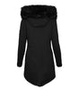 Veste d'Hiver Minimaliste à Capuche pour Femmes