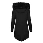 Veste d'Hiver Minimaliste à Capuche pour Femmes