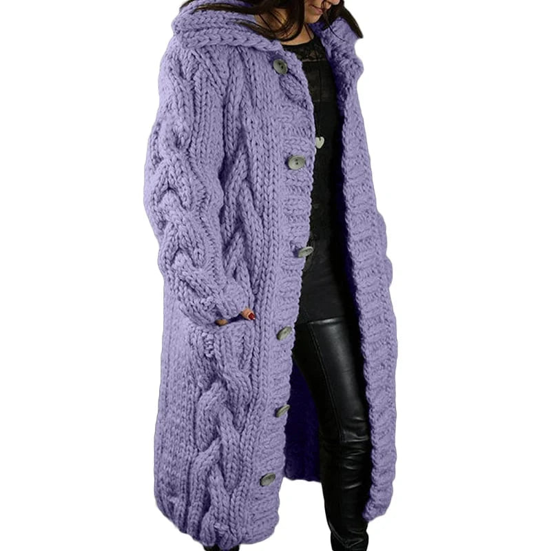 Gilet Épais Automnal Couleurs Variées pour Femmes