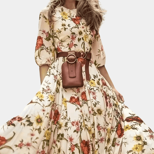 Robe Maxi Imprimé Floral pour Femmes