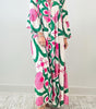 Robe Maxi Imprimé Floral pour Femmes