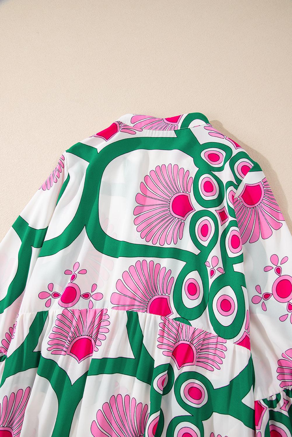 Robe Maxi Imprimé Floral pour Femmes